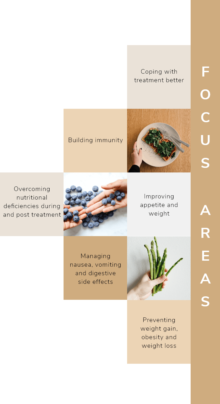 Pillars Of Integrative Cancer Therapy @ CARER – Nutrition, Customised Diet, Food